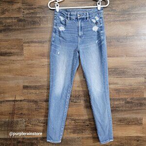 American Eagle Dream Jeans 4 R Curvy Super Hi Rise Jegging Tummy Control